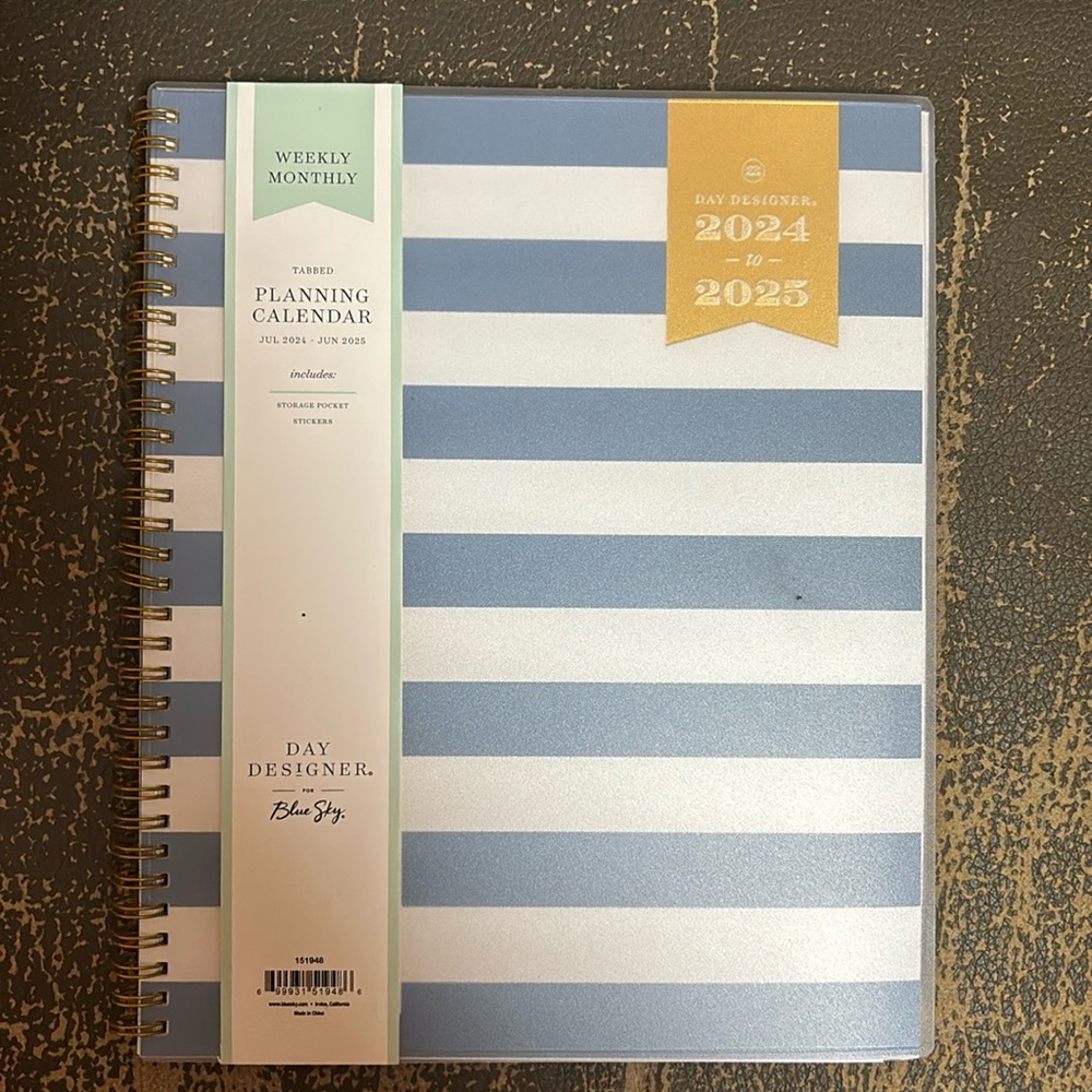 Brand New Day Designer Planner 2024-2025